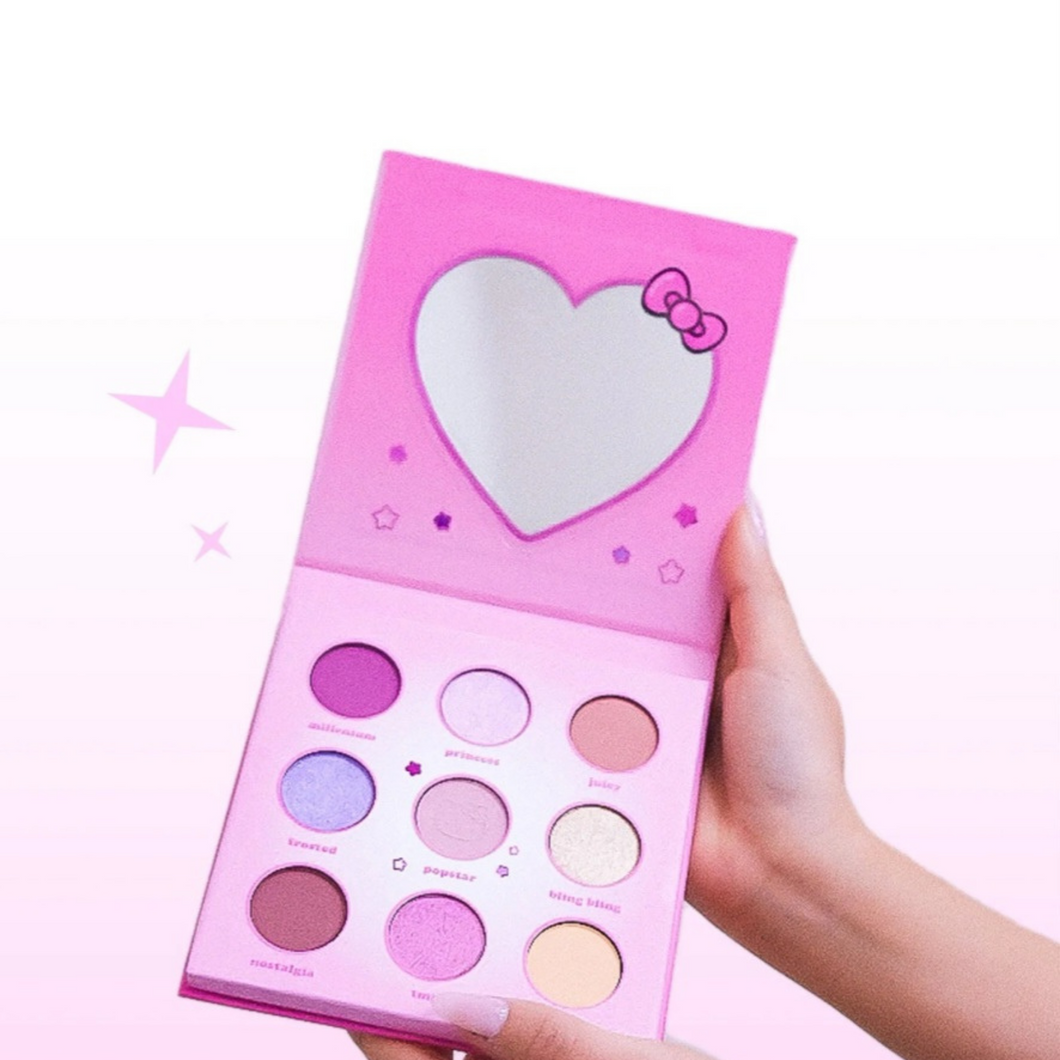 The Crème Shop x Hello Kitty Y2K Angel Baby Eyeshadow Palette