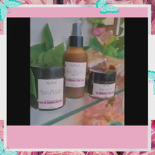 Load and play video in Gallery viewer, Pink African Black Soap Face and Body Set
