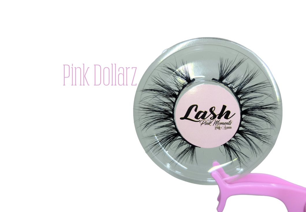 LASH Eyelashes Collection:👁PINK DOLLARZ