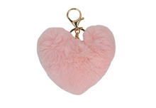 Load image into Gallery viewer, Heart Fur Key Chain
