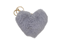 Load image into Gallery viewer, Heart Fur Key Chain
