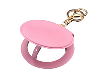 Load image into Gallery viewer, Pink Mirrored Key Chain Bracelet
