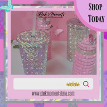 Load and play video in Gallery viewer, Iced Out Hello Kitty Stainless Steed Cup
