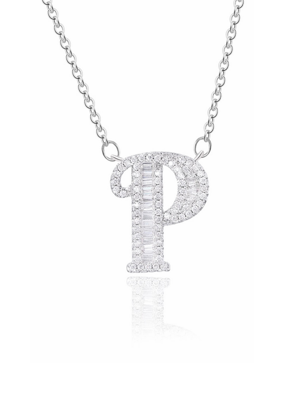 LUXE Initial Cubic Zirconia Necklace💋